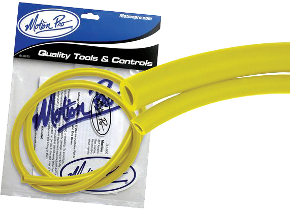 MOTION PRO LP PREMIUM FUEL LINE YELLOW 1/4"X3' - 12-0071